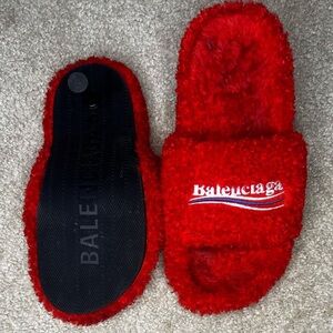 Balenciaga Fur heels
